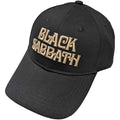 Noir - Front - Black Sabbath - Casquette de baseball - Adulte
