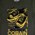 Vert - Lifestyle - Kurt Cobain - T-shirt CONVERSE - Adulte