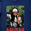 Bleu denim - Lifestyle - Aaliyah - T-shirt FOLIAGE - Adulte