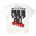 Blanc - Back - Eric B. & Rakim - T-shirt PUMP UP THE VOLUME - Adulte