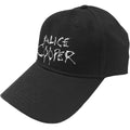Noir - Argenté - Front - Alice Cooper - Casquette de baseball - Adulte