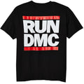 Noir - Rouge - Blanc - Front - Run DMC - T-shirt - Adulte