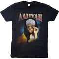 Noir - Front - Aaliyah - T-shirt TRIPPY - Adulte
