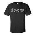 Noir - Front - The Doors - T-shirt - Adulte