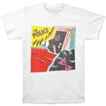 Blanc - Front - The Police - T-shirt DON'T STAND - Adulte