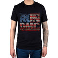 Noir - Front - Run DMC - T-shirt AMERICANA - Adulte