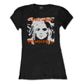 Noir - Front - Debbie Harry - T-shirt FRENCH KISSIN' - Femme