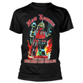 Noir - Front - Rob Zombie - T-shirt LORD DINOSAUR - Adulte