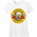 Blanc - Front - Guns N Roses - T-shirt CLASSIC - Femme