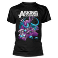 Noir - Front - Asking Alexandria - T-shirt DEVOUR - Adulte