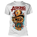 Blanc - Front - Asking Alexandria - T-shirt STOP THE TIME - Adulte