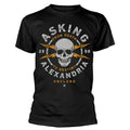 Noir - Front - Asking Alexandria - T-shirt DANGER - Adulte