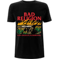 Noir - Front - Bad Religion - T-shirt BURNING - Adulte