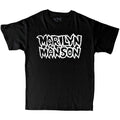 Noir - Front - Marilyn Manson - T-shirt CLASSIC - Enfant