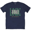 Bleu marine - Front - Logic - T-shirt - Adulte