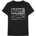 Noir - Front - Marvel Comics - T-shirt - Adulte