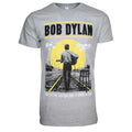Gris - Front - Bob Dylan - T-shirt SLOW TRAIN - Adulte
