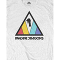 Blanc - Back - Imagine Dragons - T-shirt - Adulte