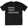 Noir - Front - Manic Street Preachers - T-shirt - Adulte