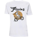 Blanc - Front - Pixies - T-shirt TONY - Adulte