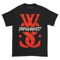 Noir - Front - While She Sleeps - T-shirt BRAINWASHED - Adulte