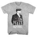 Gris - Front - Peaky Blinders - T-shirt - Adulte
