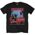 Noir - Front - Rush - T-shirt MOVING PICTURES TOUR - Adulte