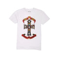 Blanc - Front - Guns N Roses - T-shirt APPETITE FOR DESTRUCTION - Femme