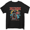 Noir - Front - Rush - T-shirt MOVING PICTURES - Adulte