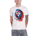 Blanc - Bleu - Rouge - Front - Che Guevara - T-shirt - Adulte