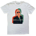 Blanc - Front - Paul Weller - T-shirt ILLUSTRATION OFFSET - Adulte