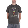 Gris charbon - Front - Disenchantment - T-shirt HOLA I'M ELFO - Adulte