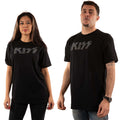 Noir - Back - Kiss - T-shirt - Adulte