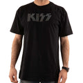 Noir - Front - Kiss - T-shirt - Adulte