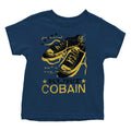 Bleu marine - Front - Kurt Cobain - T-shirt - Enfant