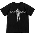 Noir - Front - Lady Gaga - T-shirt THE FAME - Adulte
