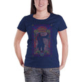 Bleu marine - Front - Janis Joplin - T-shirt - Femme