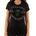 Noir - Back - Avenged Sevenfold - T-shirt DEATH BAT - Femme