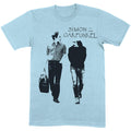 Bleu clair - Front - Simon & Garfunkel - T-shirt - Adulte