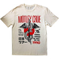 Beige pâle - Front - Motley Crue - T-shirt DR FEELGOOD JAPANESE TOUR '90 - Adulte