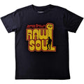 Noir - Front - James Brown - T-shirt RAW SOUL - Adulte
