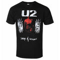 Noir - Rouge - Front - U2 - T-shirt SONGS OF INNOCENCE - Adulte