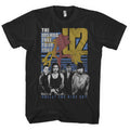 Noir - Front - U2 - T-shirt BULLET THE BLUE SKY - Adulte