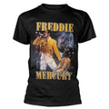Noir - Front - Freddie Mercury - T-shirt LIVE HOMAGE - Adulte