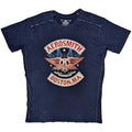 Bleu marine - Front - Aerosmith - T-shirt BOSTON PRIDE - Adulte