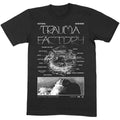 Noir - Front - Nothing,Nowhere - T-shirt TRAUMA FACTOR V.2 - Adulte