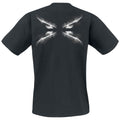 Noir - Back - Metallica - T-shirt SPIKED - Adulte