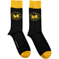 Noir - Jaune - Front - Wu-Tang Clan - Chaussettes FOREVER - Adulte