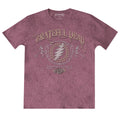Gris - Bordeaux - Front - Grateful Dead - T-shirt - Adulte