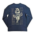 Bleu denim - Back - Blondie - T-shirt NYC '77 - Adulte